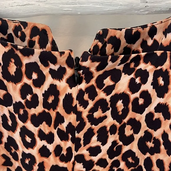 Likely nwt Constance Leopard Print classic Dress size 4