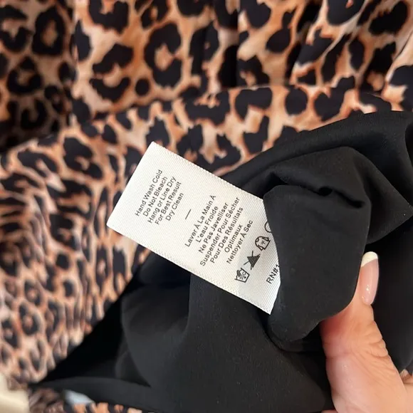 Likely nwt Constance Leopard Print classic Dress size 4