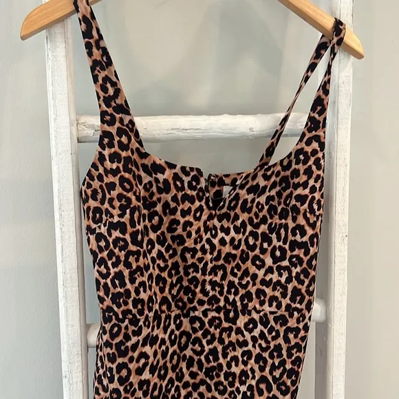 Likely nwt Constance Leopard Print classic Dress size 4