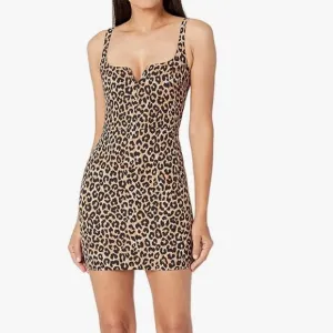 Likely nwt Constance Leopard Print classic Dress size 4