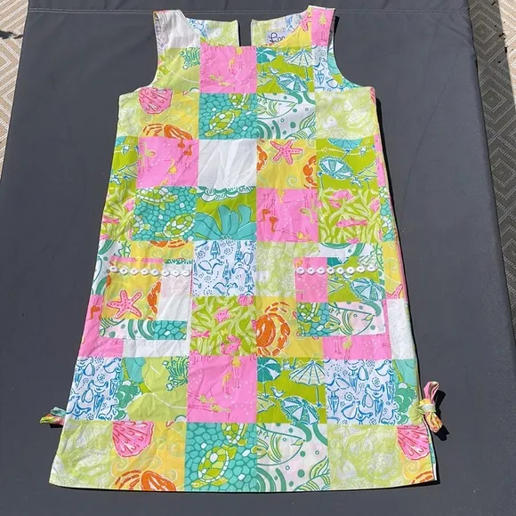 Lilly Pulitzer Classic Patchwork Shift Dress