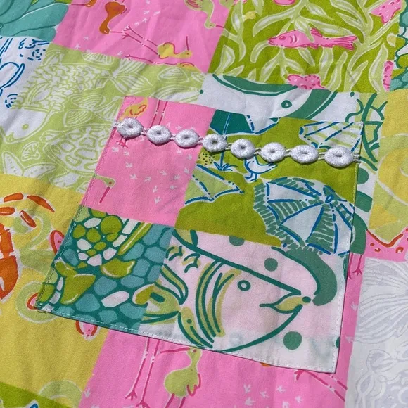 Lilly Pulitzer Classic Patchwork Shift Dress