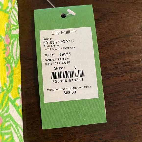 Lilly Pulitzer Classic Shift Dress resort