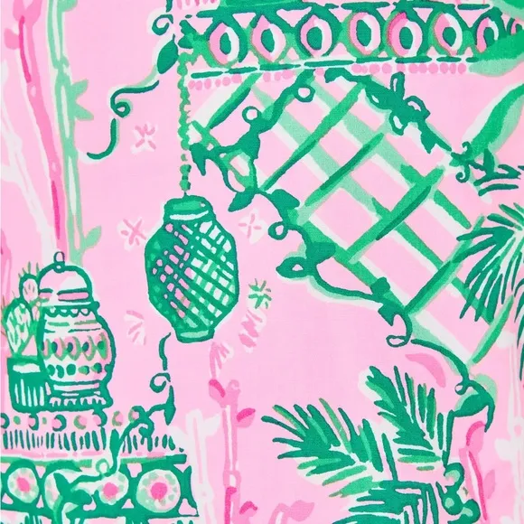 Lilly Pulitzer Classic Shift Pink Dress size 8