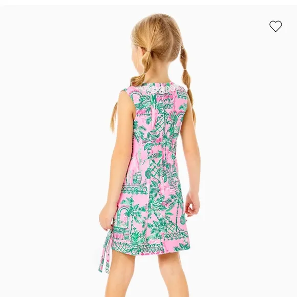 Lilly Pulitzer Classic Shift Pink Dress size 8