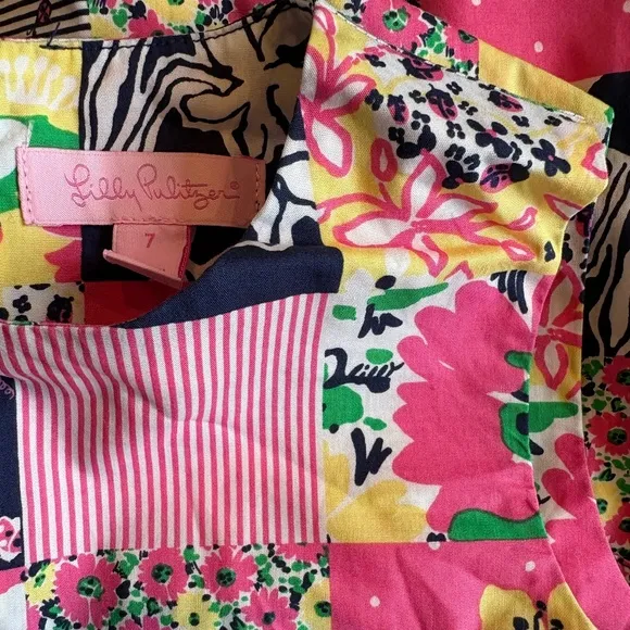 Lilly Pulitzer Little Lilly classic shift dress NWT girl’s size 7