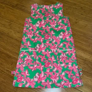 Lilly Pulitzer Little Lilly Shift Classic Dress in All A Flutter butterfly print