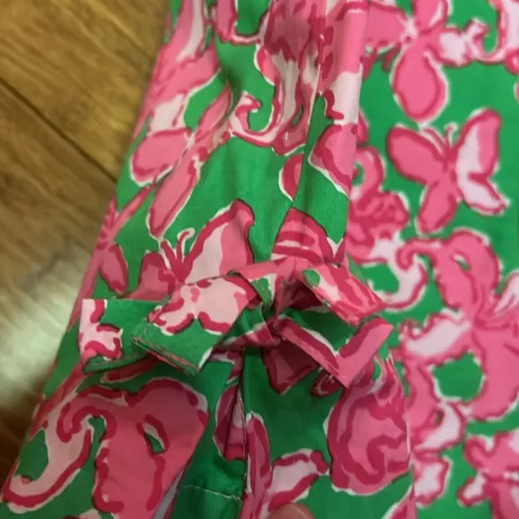Lilly Pulitzer Little Lilly Shift Classic Dress in All A Flutter butterfly print