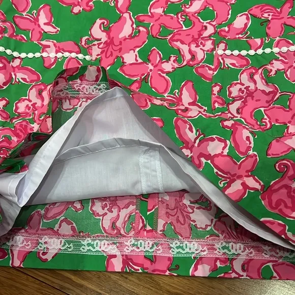 Lilly Pulitzer Little Lilly Shift Classic Dress in All A Flutter butterfly print