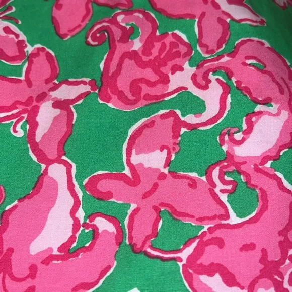 Lilly Pulitzer Little Lilly Shift Classic Dress in All A Flutter butterfly print