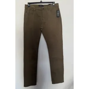 Liverpool Jeans Men 34x34 Green Kingston Modern Straight Pants Soft Relaxed NWT