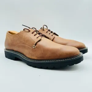 LL Bean Mens 7 Brown Leather Oxfords Lace Up Casual Classic Dress Shoes