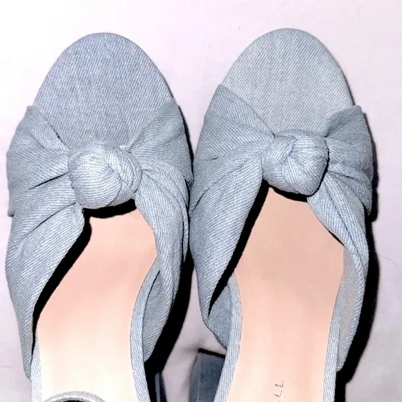 Loeffler Randall Knot Sandals | Roz Denim 💝 New in box! 💖