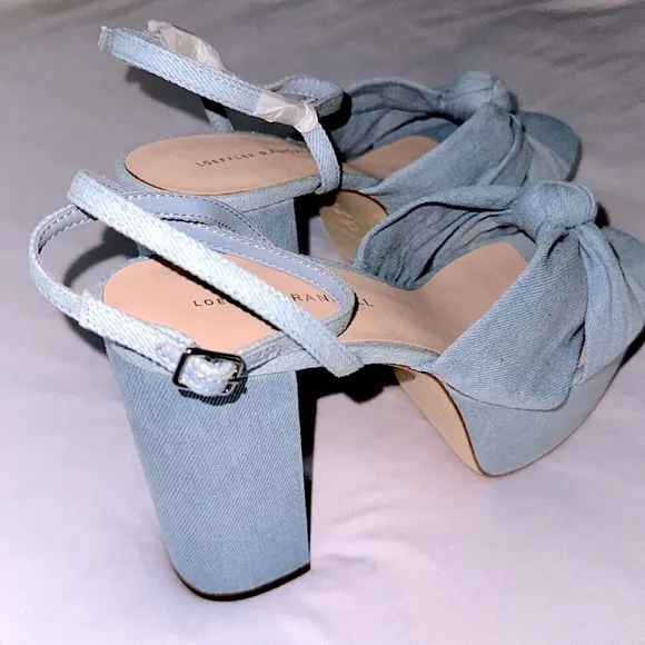 Loeffler Randall Knot Sandals | Roz Denim 💝 New in box! 💖