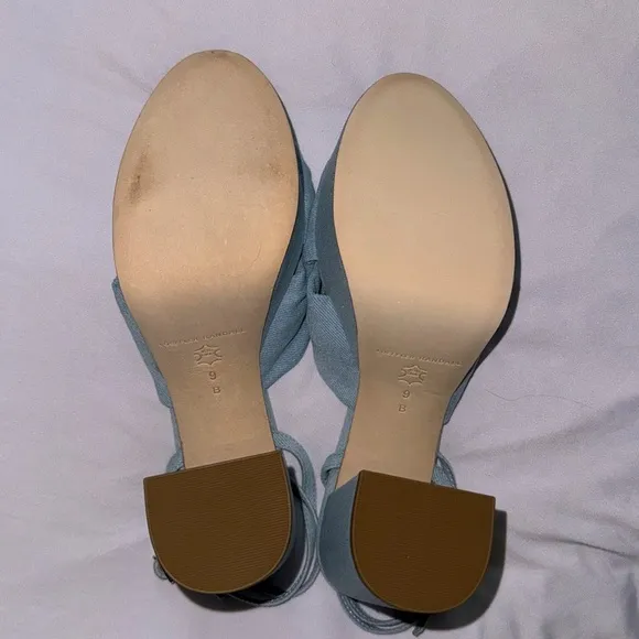Loeffler Randall Knot Sandals | Roz Denim 💝 New in box! 💖