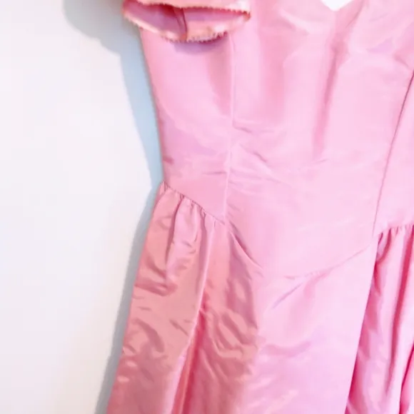 Long vintage 70's maxi pigeon dress big sleeves