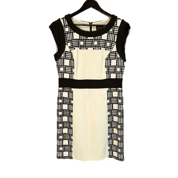 Lovely Laundry Dress with Black Detail