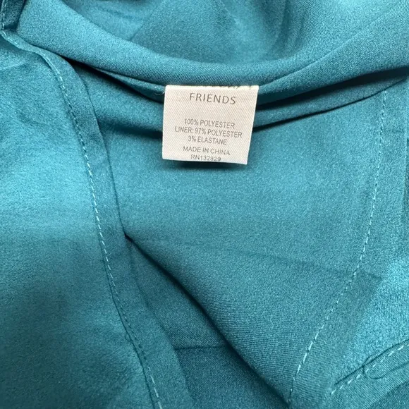 Lovers   Friends Teal Halter Dress size L
