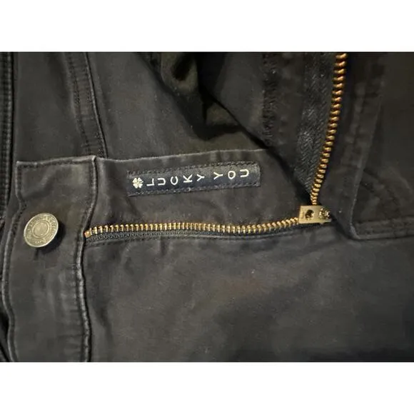 Lucky Brand 121 Slim Straight Jeans Black W32 L30 – Classic