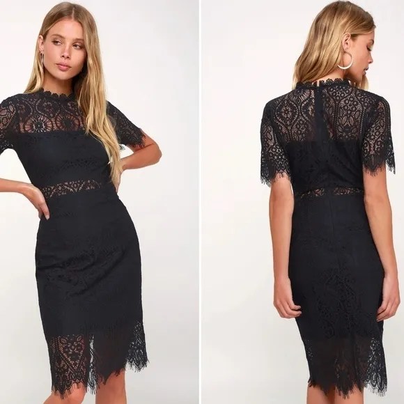 LULU's Bridal Chic Modern Sexy Minimalist Engagement Wedding Shower Mini Dress