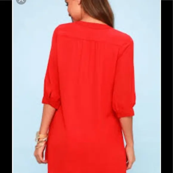 [Lulu's] Classic Mauve Shift Dress