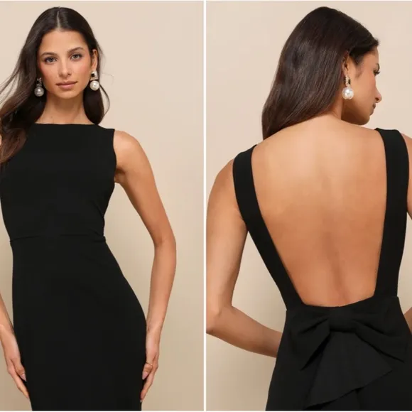 LULU's Prom Wedding Special Modern Chic Sexy Elegant Mermaid Maxi Dress