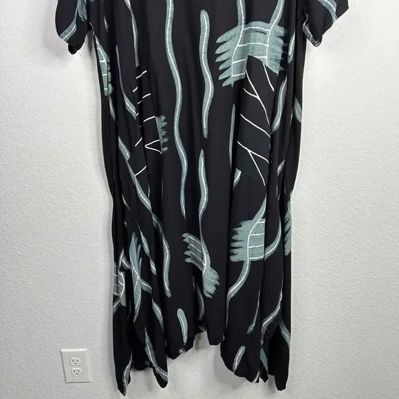 Lyng Dress‎ Women’s Size 3 Plus Size Wearable Art Kaftan Midi Swing Modern Boho