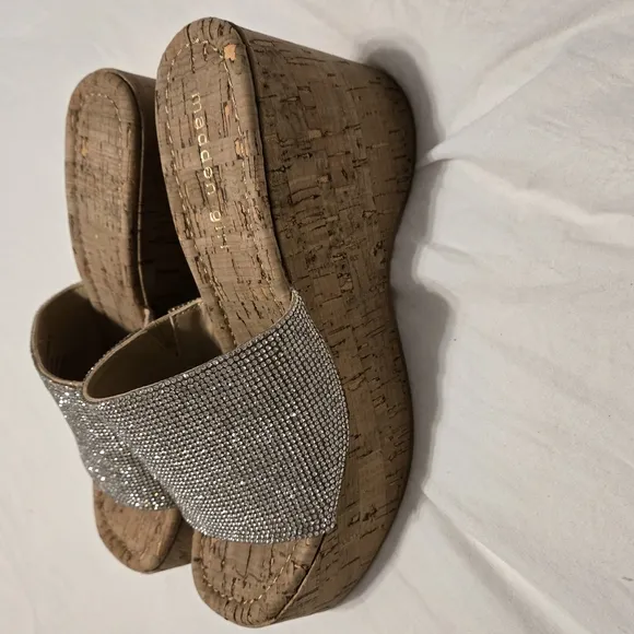 Madden Girl Rhinestone Zahara Platform