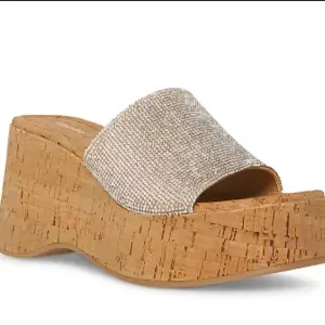 Madden Girl Rhinestone Zahara Platform