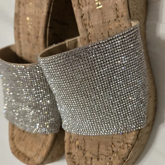 Madden Girl Rhinestone Zahara Platform