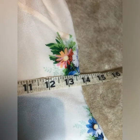 Madewell Silk Wide-Strap Midi Dress in Classic Corsage - Size 2