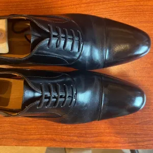Magnanni  'Segovia&quot; black lace -up shoes size 9 1/2