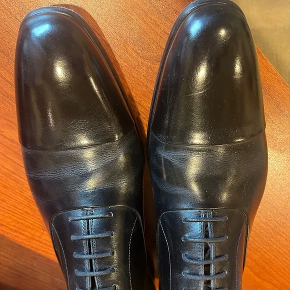 Magnanni  'Segovia&quot; black lace -up shoes size 9 1/2