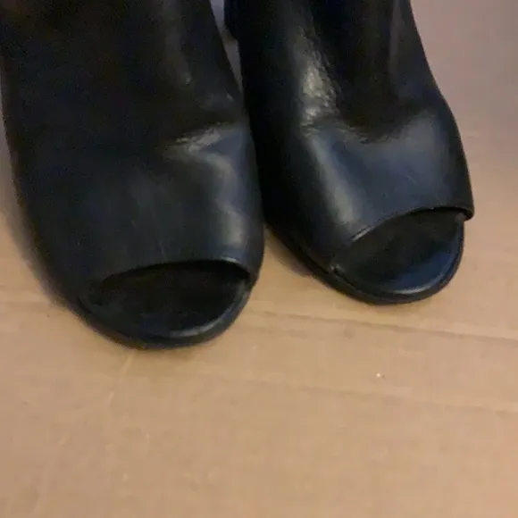 Maison Martin Margiela peep toe booties
