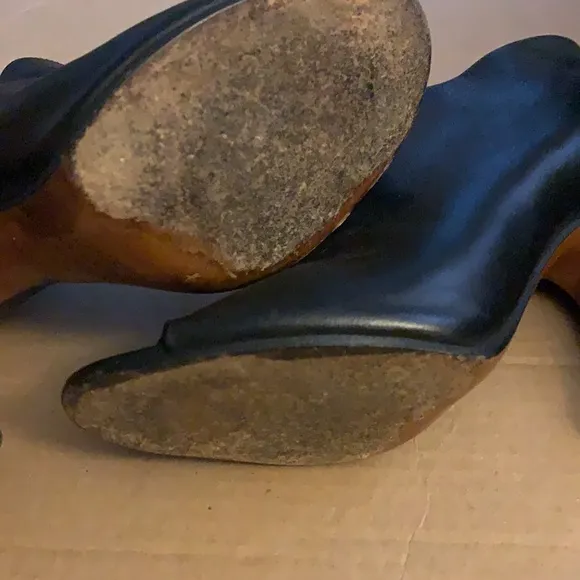 Maison Martin Margiela peep toe booties