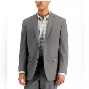 MARC New York by Andrew Marc Men's Modern-Fit Suit Jacket In Gray Size 40R