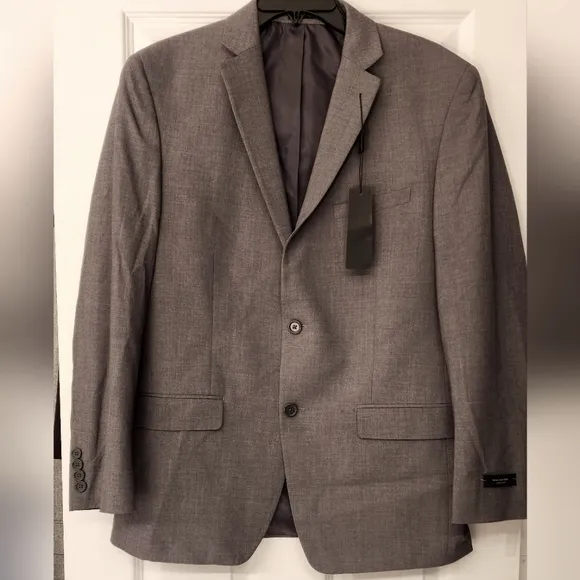 MARC New York by Andrew Marc Men's Modern-Fit Suit Jacket In Gray Size 40R