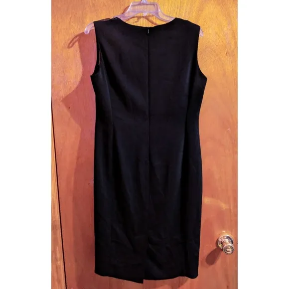 Marina Rinaldi Persona Diana Black Dress 8 Modern Classic LBD