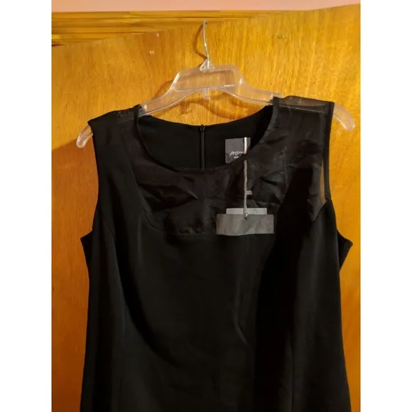 Marina Rinaldi Persona Diana Black Dress 8 Modern Classic LBD