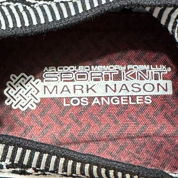 Mark Nason Abbe Leopard Print Sport Knit Modern Jogger 2.0 Fashion Sneakers,Sz 7