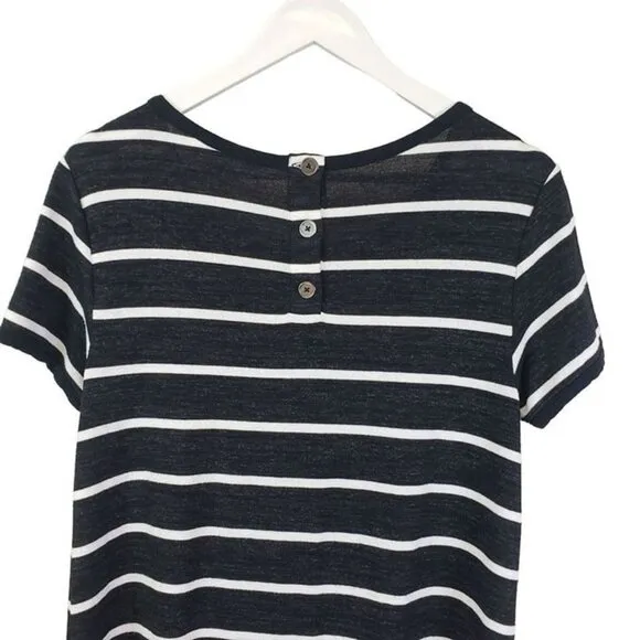 Market &amp; Spruce Britta Striped T-Shirt Mini Dress O'neill