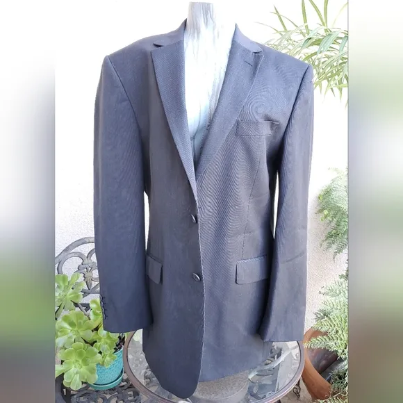 MARKS&amp;SPENCER Men's Classic Charcoal Blazer