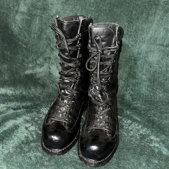 Matterhorn Boots Men’s 8.5M Black Gore Tex Vibram Steel Toe Heavy Duty Mining