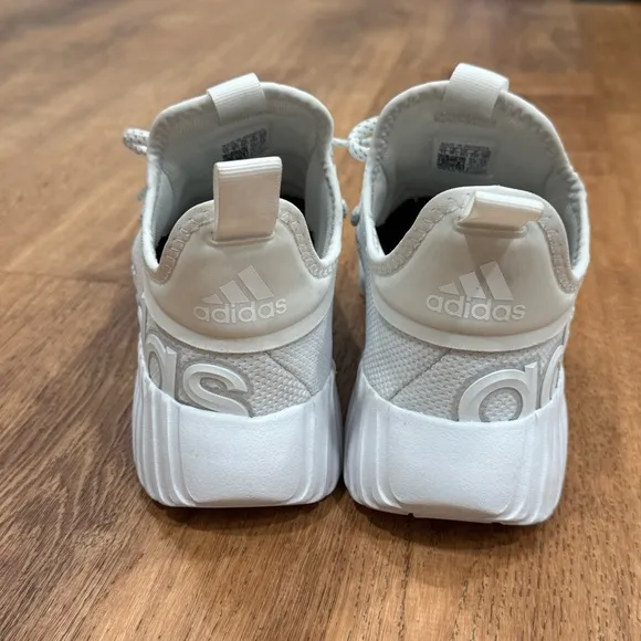 Men’s Adidas All White Athletic Shoes