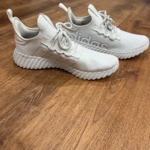Men’s Adidas All White Athletic Shoes