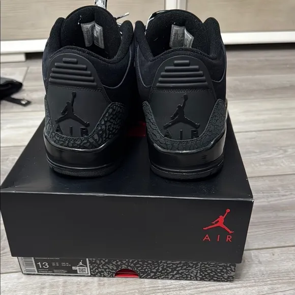 Men’s Air Jordan 3 Retro - Black and Charcoal
