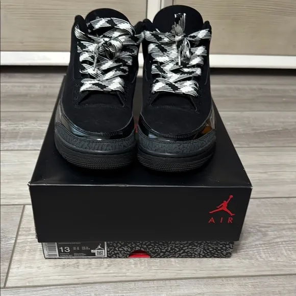 Men’s Air Jordan 3 Retro - Black and Charcoal
