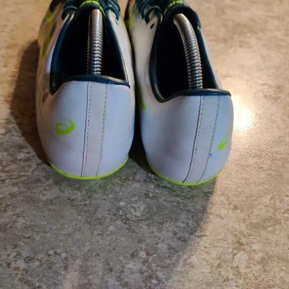 Men's ASICS Hyper Sprint Cleats Size 12 Track Shoes 1091A015 Green White New