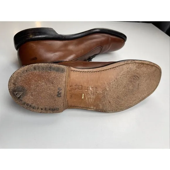 Men's British Walkers Oxford Lace Up Leather Sole Shoes
