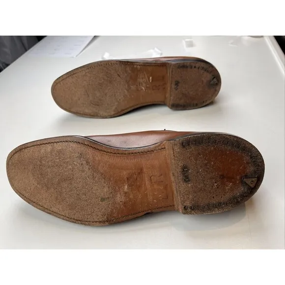 Men's British Walkers Oxford Lace Up Leather Sole Shoes